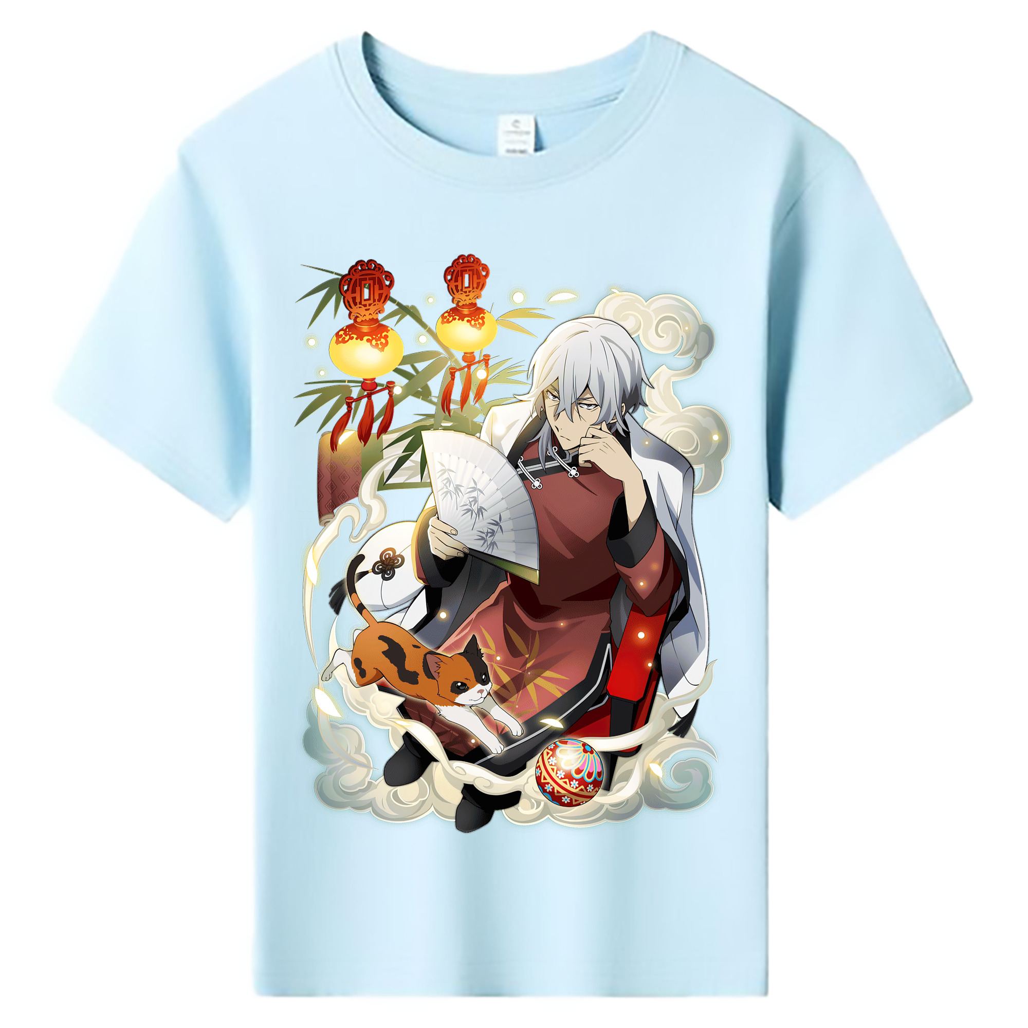 （画像用） 文豪ストレイドッグス Bungo Stray Dogs 綿100％キッズTシャツ（フロントプリント）